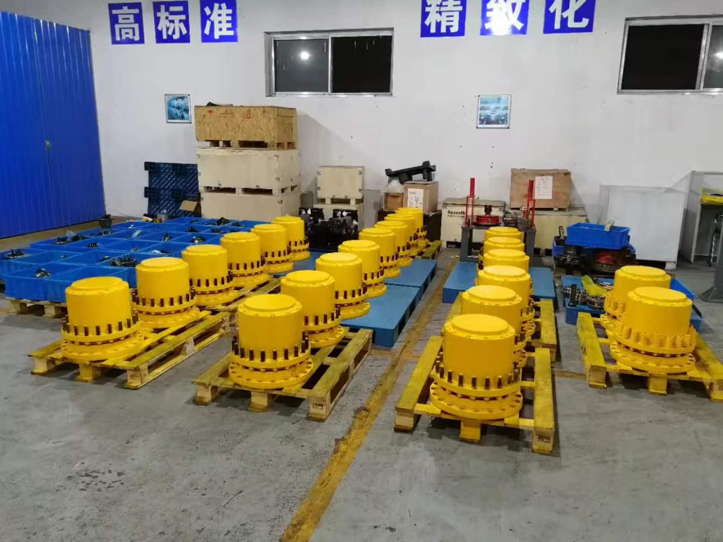 维修后的减速机